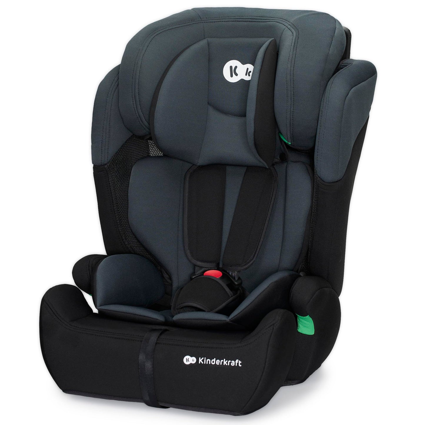 Kinderkraft Kinderautositz COMFORT UP I-SIZE, Autokindersitz, Kindersitz, ein Autositz für Kinder von 76-150 cm, 5-Punkt-Sicherheitsgurt, Einstellbare Kopfstütze, ECE R129/03, Grau - Meloni2