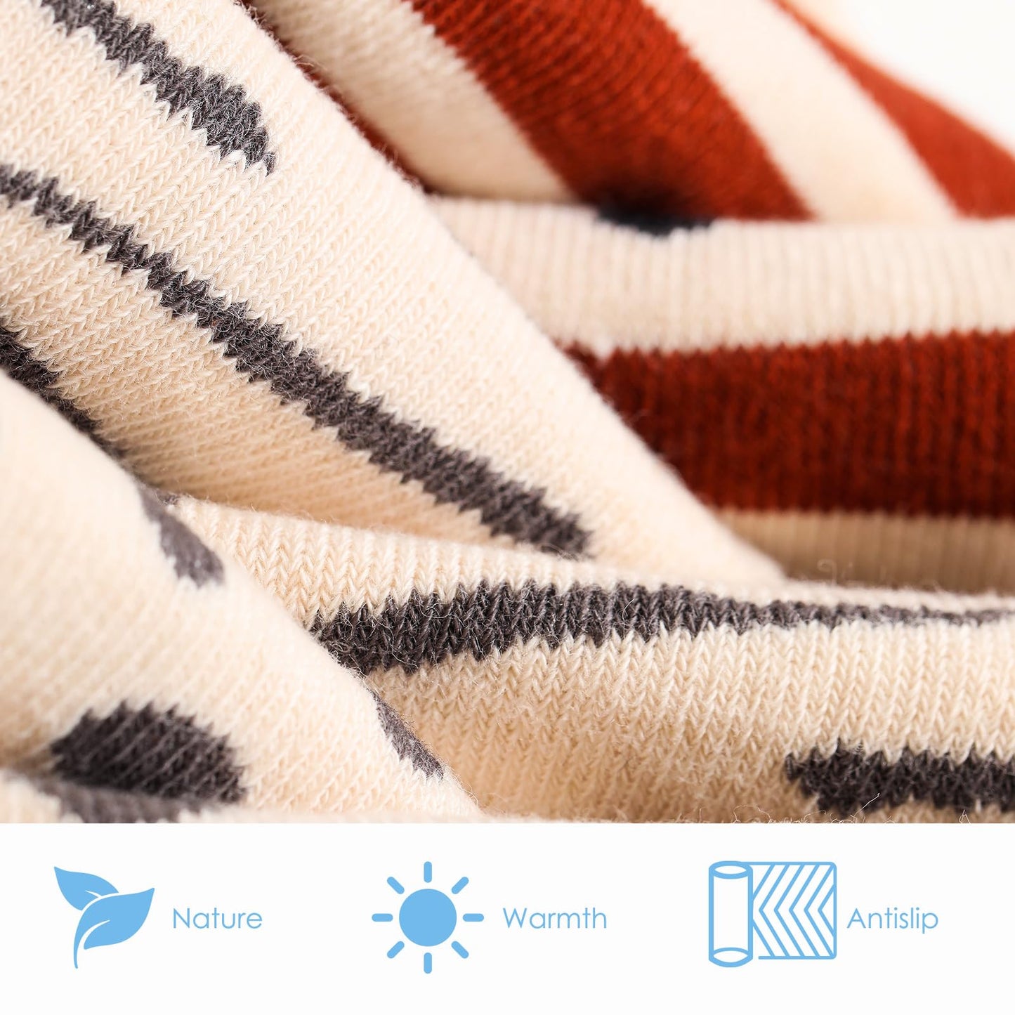 Simpeak Baby Socks, ABS Socks, Non-Slip Baby Socks, Non-Slip Baby Socks, Boys and Girls, Stopper Socks, Baby 0-36 Months