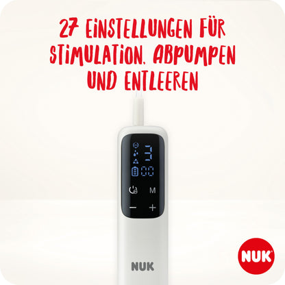 NUK Perfect Match Complete Feeding Set | Ab 0 Monate | Vario Express-Sterilisator, 4 Babyflaschen, Flaschenwärmer, Flaschenbürste und mehr | Regenbogen | 8 Stück