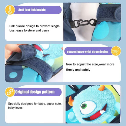 HNGEMSY Children's Winter Snow Gloves Ski Gloves for 2-13 Years Girls Boys PU Palm Waterproof Windproof Warm Fleece Winter Gloves