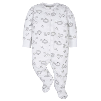 Gerber Unisex Baby 4 Pack Sleep 'N Play Footie Brisuren (4er Pack)