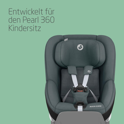Maxi-Cosi Pebble 360 i-Size Babyschale Drehbar, Neugeborenen Autositz 360 Grad, 0–15 Monate (40–83 cm), Drehung mit einer, ClimaFlow, Easy-In-Gurt, G-CELL Seitenaufprallschutz, Essential Green - Meloni2
