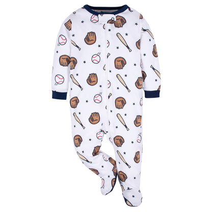 Gerber Baby Jungen Sleep ‚N Play Socken Baby und Kleinkind Schläfer 4er Pack