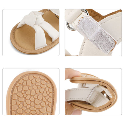 LACOFIA Babyschuhe für Mädchen – Sommerblumen Sandalen für Kleinkinder