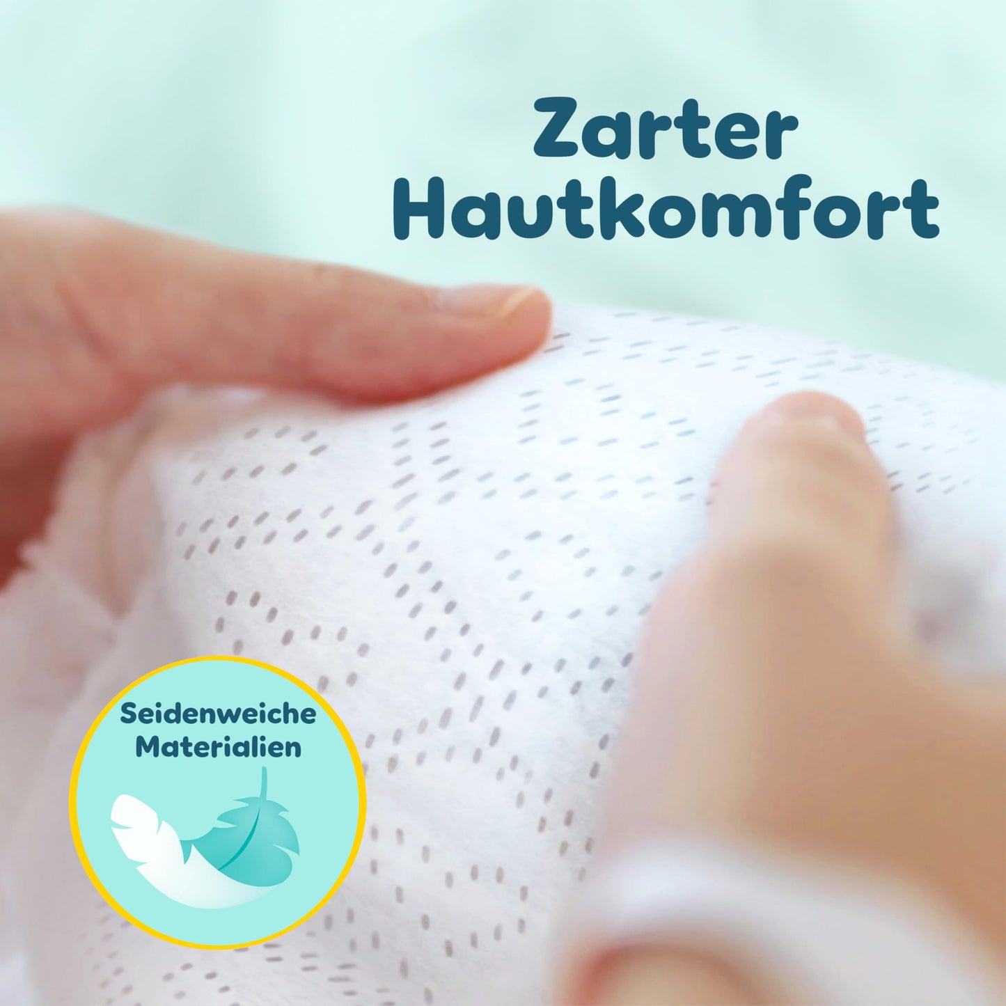 Pampers Premium Protection Größe 6, 144 Windeln, 13kg-18kg, Doppelter Schutz für die Haut und vor Auslaufen