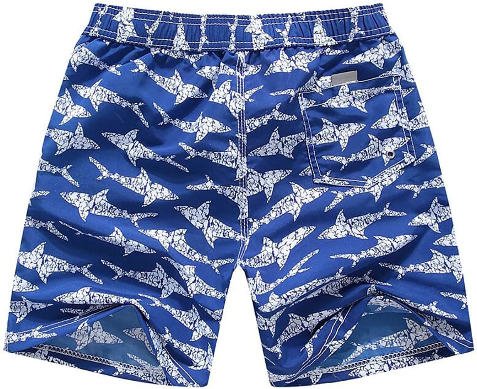 FedMois Jungen Badeshorts Schnelltrocknend Kinder Badehose Schwimmshorts