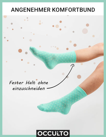 Occulto Jungen & Mädchen Bunte Socken 10er Pack (Modell: Estilo)