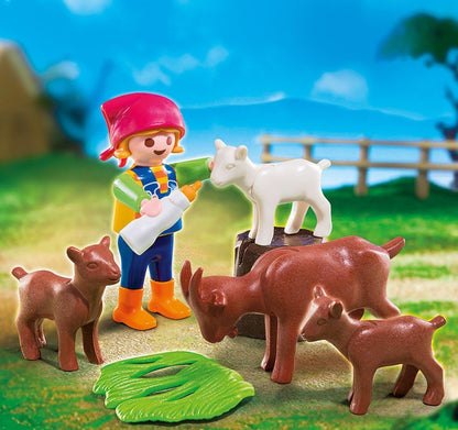 Playmobil Specials Plus Girl with Goats Figures