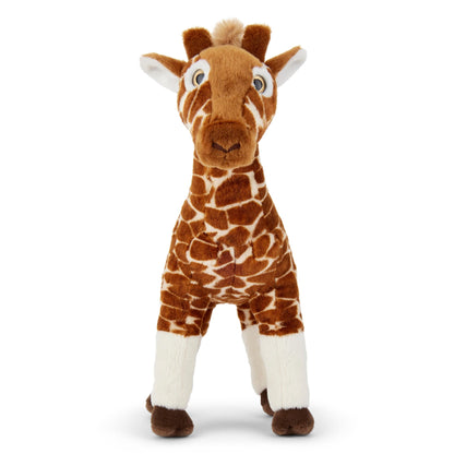 Zappi Co Rhinoceros Rhinoceros Plush Toy (22 cm) Horned Miracle - Soft, Cuddly, 100% Recycled - Mighty African Friend