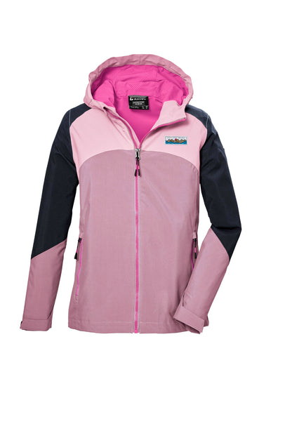 Killtec Girls Kos 150 Grls Jckt functional jacket is waterproof/rain jacket with hood 