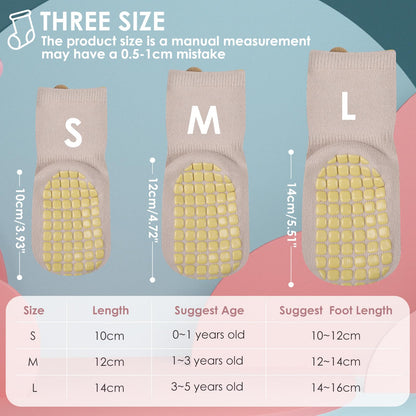Simpeak Baby Socks, ABS Socks, Non-Slip Baby Socks, Non-Slip Baby Socks, Boys and Girls, Stopper Socks, Baby 0-36 Months