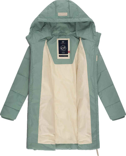 Ragwear Elvina Children's Girls' Winter Jacket Winter Coat Outdoor Jacket with Hood 128-152