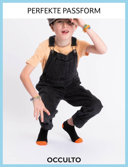 Occulto Mädchen & Jungen Sneaker Socken 10er Pack (Modell: Piccolo)