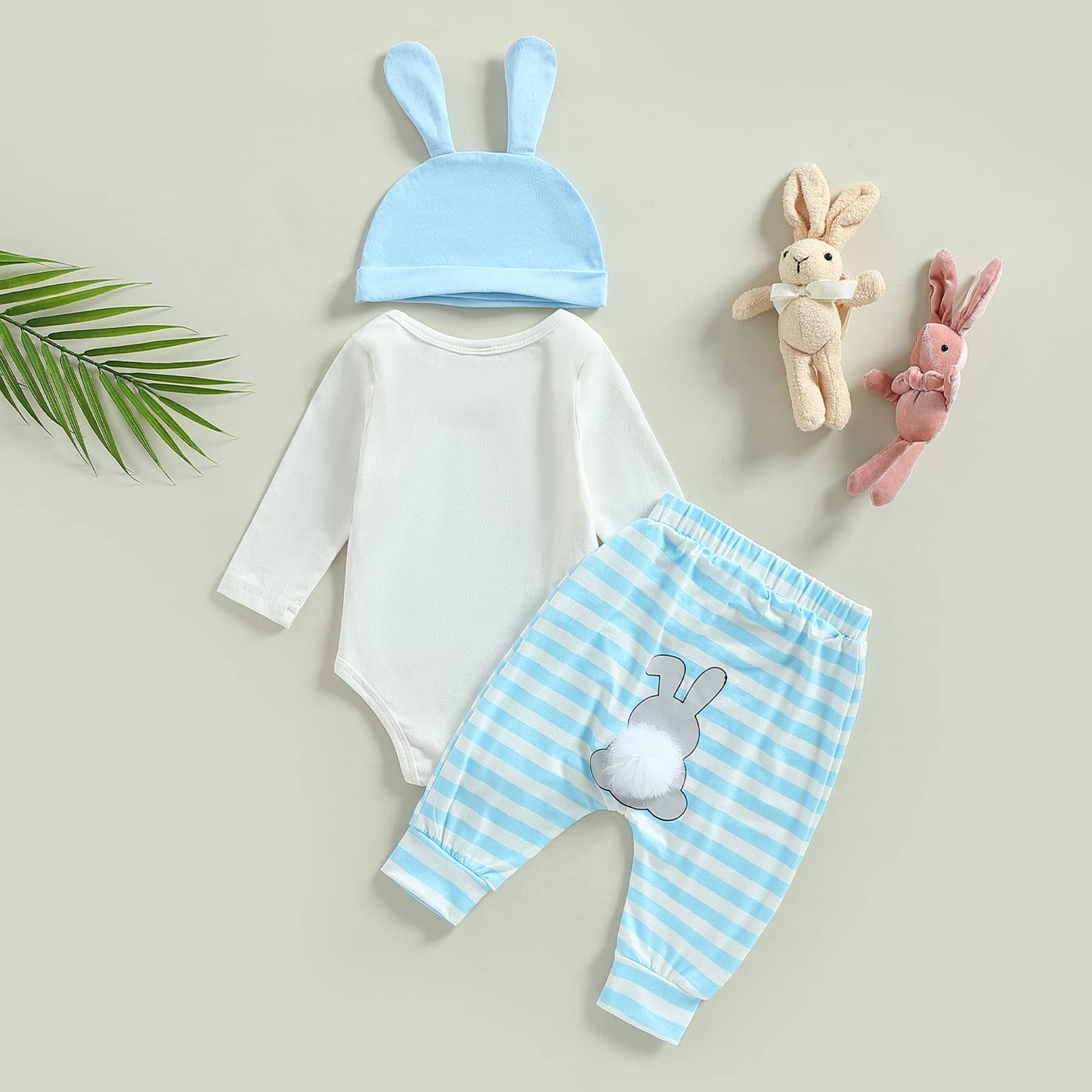Baby Jungen Mädchen Ostern Kleidung Outfit Osterhase Baby Kleidung Set Körper Top + Hose Neugeborenen Weiche Baby Set Mein Erstes Ostern