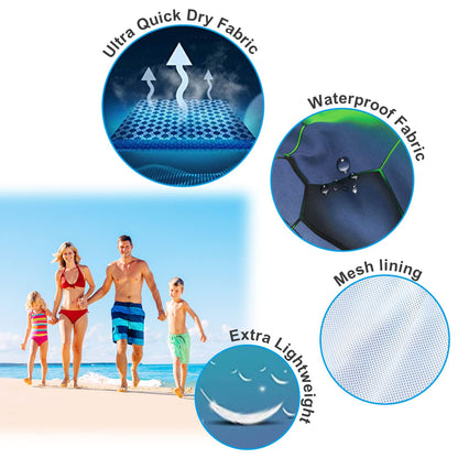 Fanient Badehose für Jungen lustige 3D Gedruckt Grafik Schnelltrocknend Beachwear Sport Laufen Badebekleidung Boardshorts