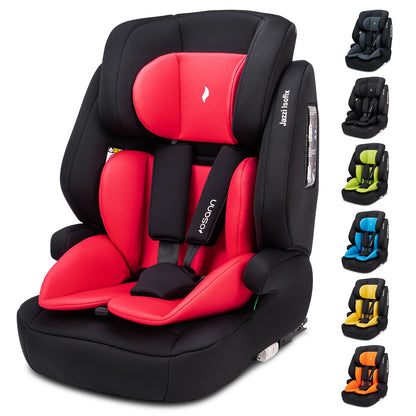Osann Jazzi Isofix – Der sichere Kindersitz ab 1 Jahr (76–150 cm), mitwachsend mit Isofix & Top-Tether, Schutz & Geborgenheit auf jeder Fahrt - Sunset - Meloni2