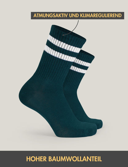 Basic Treasure 4 Paar Sportsocken Kinder, Kindersocken Baumwolle, Kinder Socken Jungen und Mädchen, Tennissocken