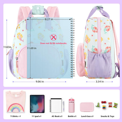 Kinderrucksack Mädchen 30cm Rucksack Kleinkind Kinderrucksack für 2-4 Jahre Kinder kindergartenrucksack Mini Tagesrucksack Reisetasche - Rosa Erdbeere