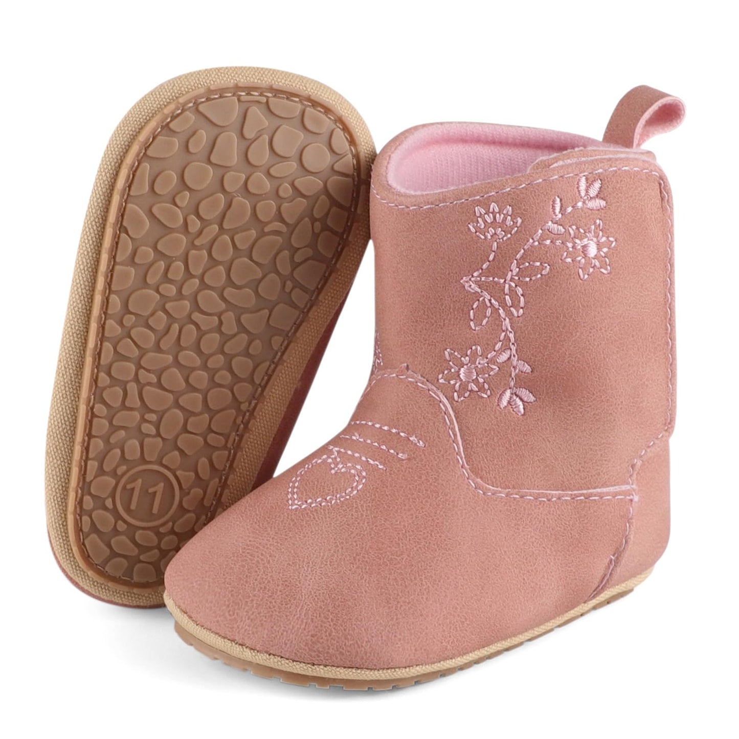 LACOFIA Baby Boys Girls Winter Boots Non-Slip Baby Winter First Walking Shoes Wellington Boots, Aa