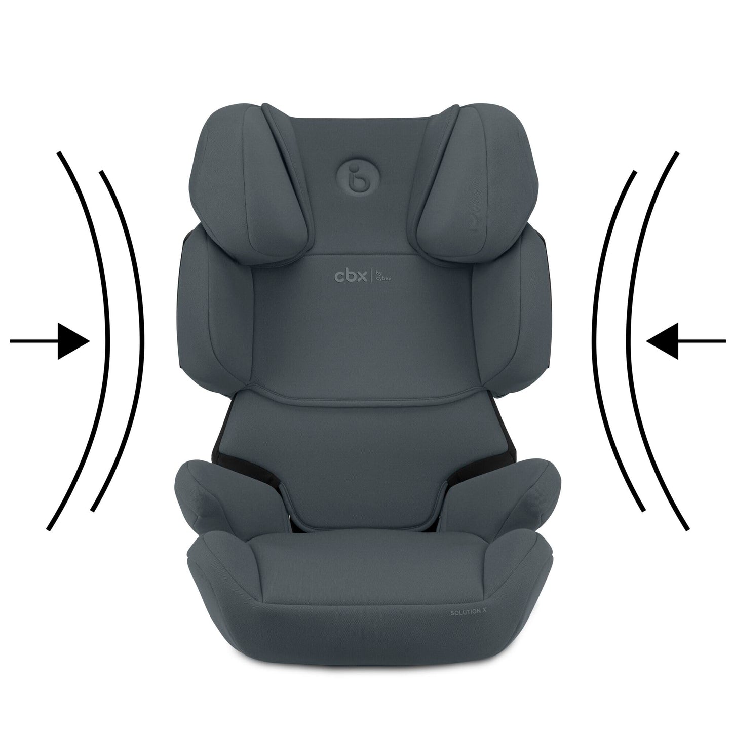 CBX by CYBEX Kinder-Autositz Solution X i-Fix, Für Autos mit und ohne ISOFIX, Ab ca. 3 bis 12 Jahre (100 - 150 cm), Ab ca. 15 bis 50 kg, Rot - Meloni2