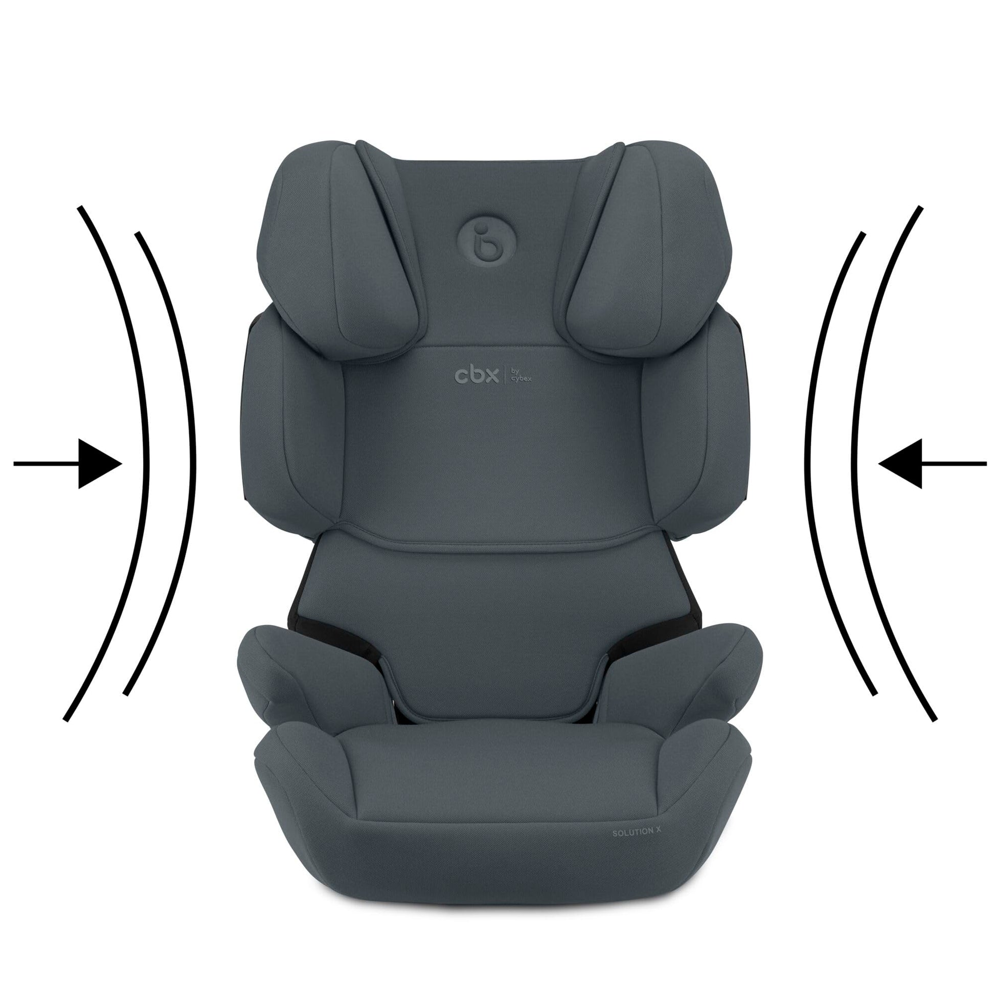CBX by CYBEX Kinder-Autositz Solution X i-Fix, Für Autos mit und ohne ISOFIX, Ab ca. 3 bis 12 Jahre (100 - 150 cm), Ab ca. 15 bis 50 kg, Rot - Meloni2