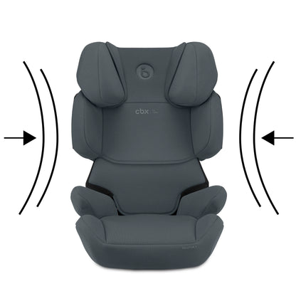 CBX by CYBEX Kinder-Autositz Solution X i-Fix, Für Autos mit und ohne ISOFIX, Ab ca. 3 bis 12 Jahre (100 - 150 cm), Ab ca. 15 bis 50 kg, Rot - Meloni2