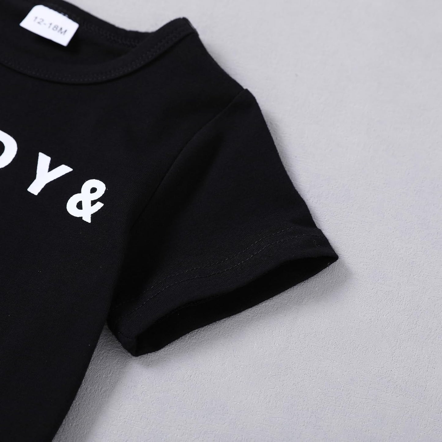 SOLOYEE Baby Boys Outfits Clothing Sets Toddler Clothing Boy 1-5 Years Letter Pattern Long Sleeves with Hood Sweatshirt and Baby Jeans Boy 2-Piece Set