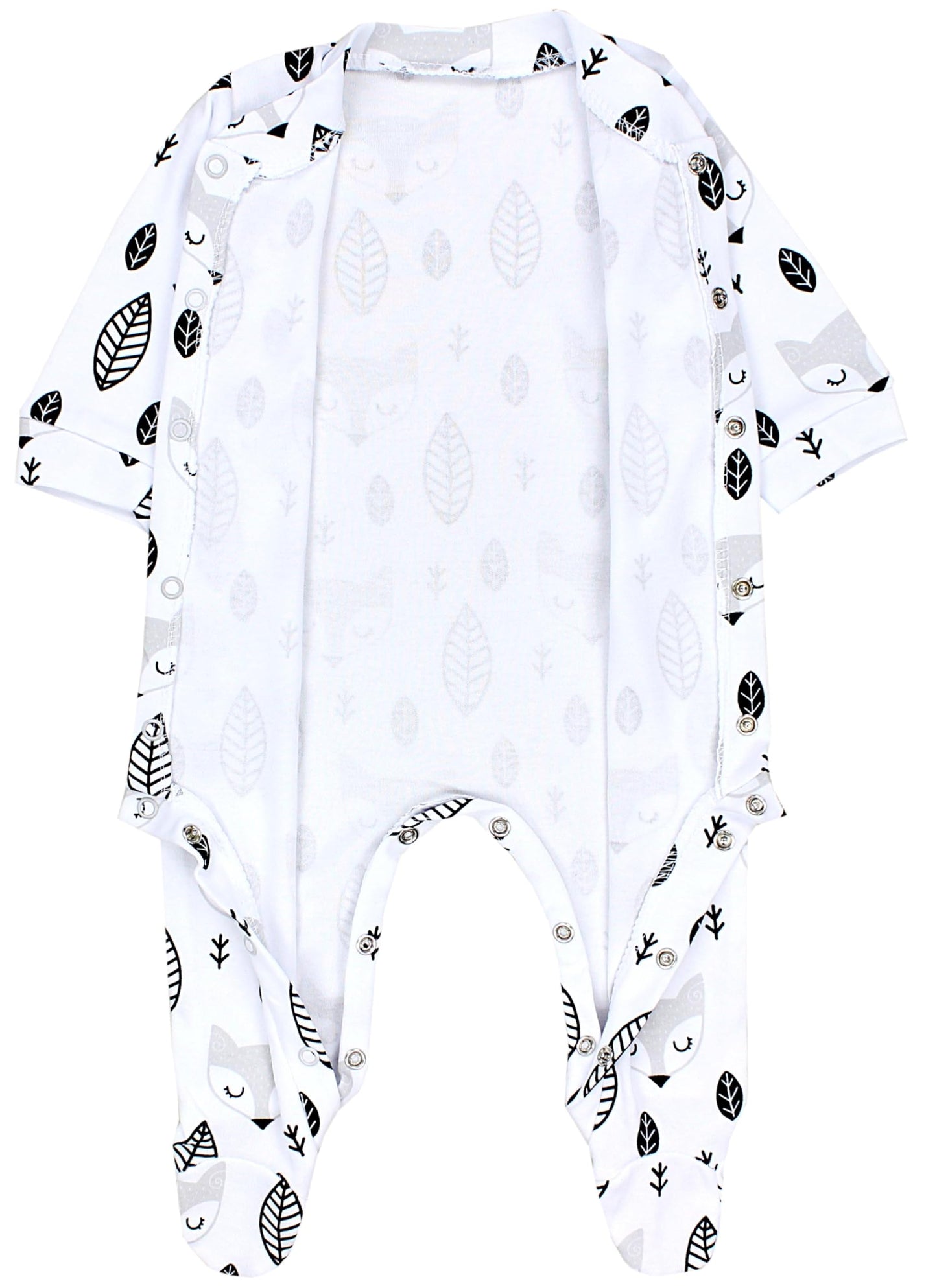TupTam Baby Jungen Schlafstrampler Langarm Strampler Schlafanzug mit Fuß 3er Pack