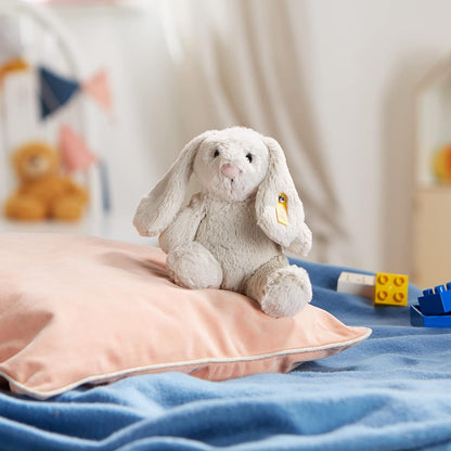 Steiff Soft Cuddly Friends Hoppie Rabbit, light grey [RAB2] 