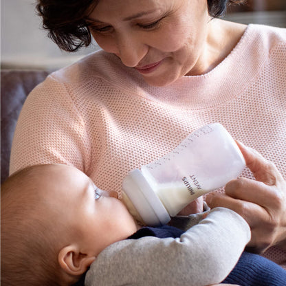 Philips Avent Babyflaschen Natural Response – 3x Babyflaschen, 260 ml, für Neugeborene ab 1 Monat, BPA-frei (Modell SCY903/03) - Meloni2
