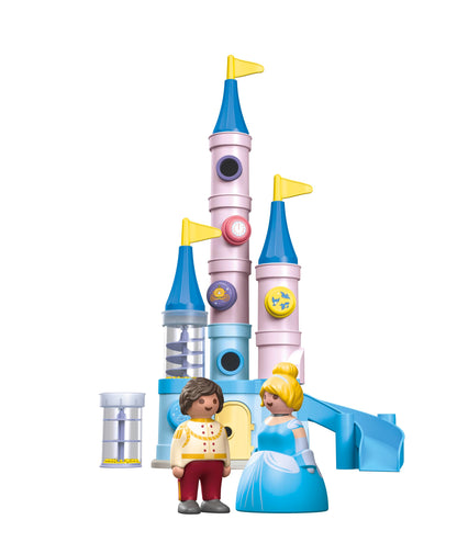 PLAYMOBIL JUNIOR | Disney | Cinderellas Schloss | nachhaltiges Spielzeug für Kinder ab 1 Jahr | 71457