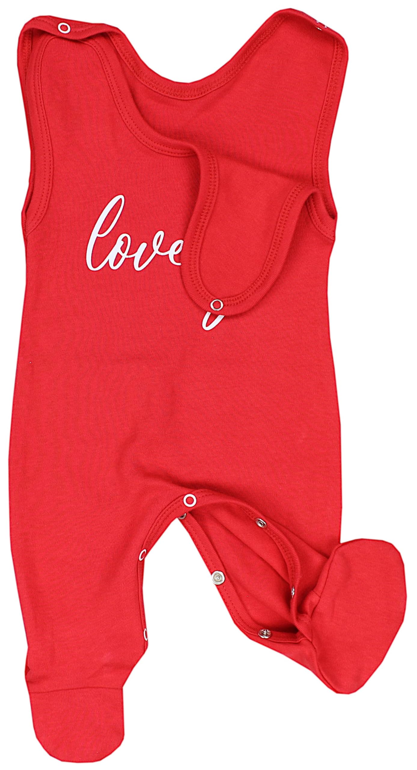 TupTam Baby Unisex Strampler mit Aufdruck Spruch 5er Pack