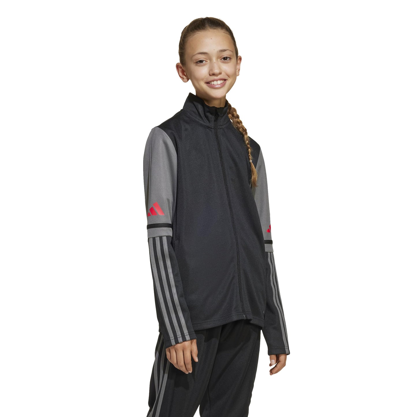 adidas Unisex Children's Squadra25 Training Jacket Kids Sweatshirt (Pack of 1) 
