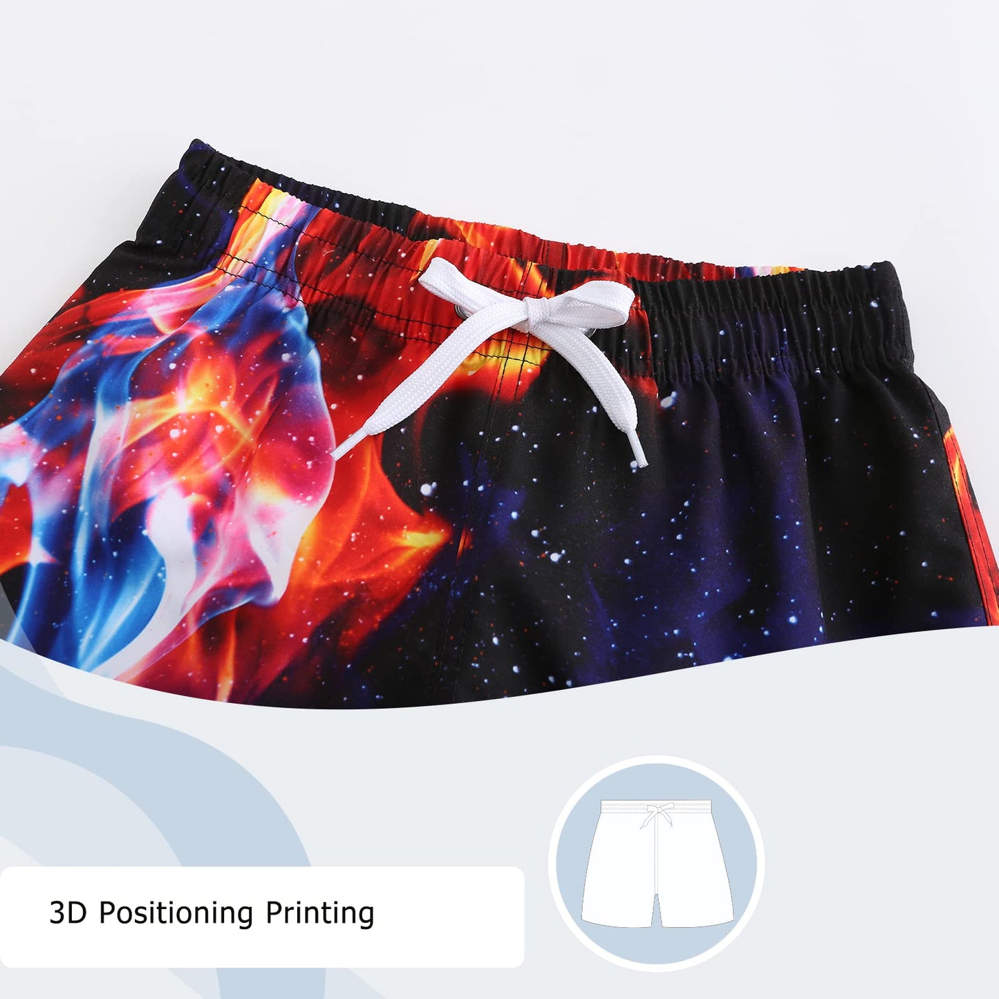 Badehose Jungen Kinder Badeshorts Schnell Trocknende Boardshorts Hawaii Strand Shorts 5-14 Jahre