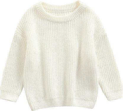 Geagodelia Baby Jumper Girls Boys Winter Knitted Sweater Shirt Knitted Jumper Long Sleeve Autumn Tops Soft Toddler Outwear