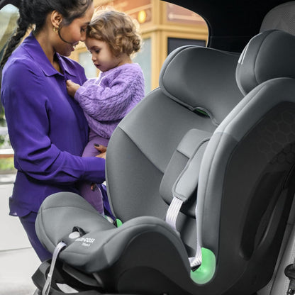 Maxi-Cosi Titan S i-Size, Child Car Seat, 15 months-12 years (76-150cm), ISOFIX Car Seat, 5 Recline Positions, 13 Headrest Positions, G-CELL Protection, 5-Point Safety Harness, Tonal Graphite - Meloni2