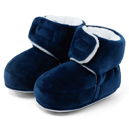 Unisex Baby Boys Girls Warm Winter Boots Rubber Sole Non-Slip Winter First Walking Shoes