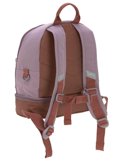 LÄSSIG Children's Backpack Nursery Bag with Chest Strap 6.5 L from 3 Years, Adventure Tractor, Kids Backpack