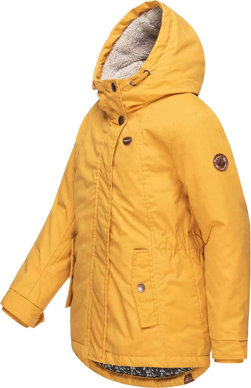 Ragwear Elvina Children's Girls' Winter Jacket Winter Coat Outdoor Jacket with Hood 128-152
