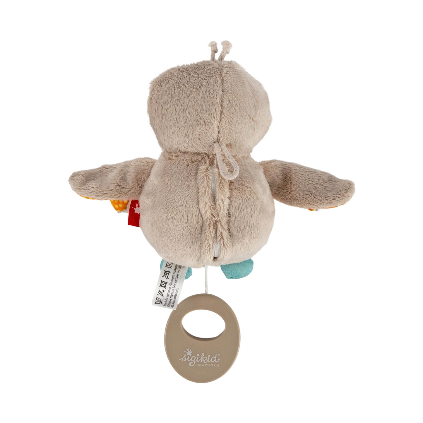 SIGIKID 40356 Spieluhr Hase Musik Mädchen und Jungen Babyspielzeug empfohlen ab Geburt mehrfarbig