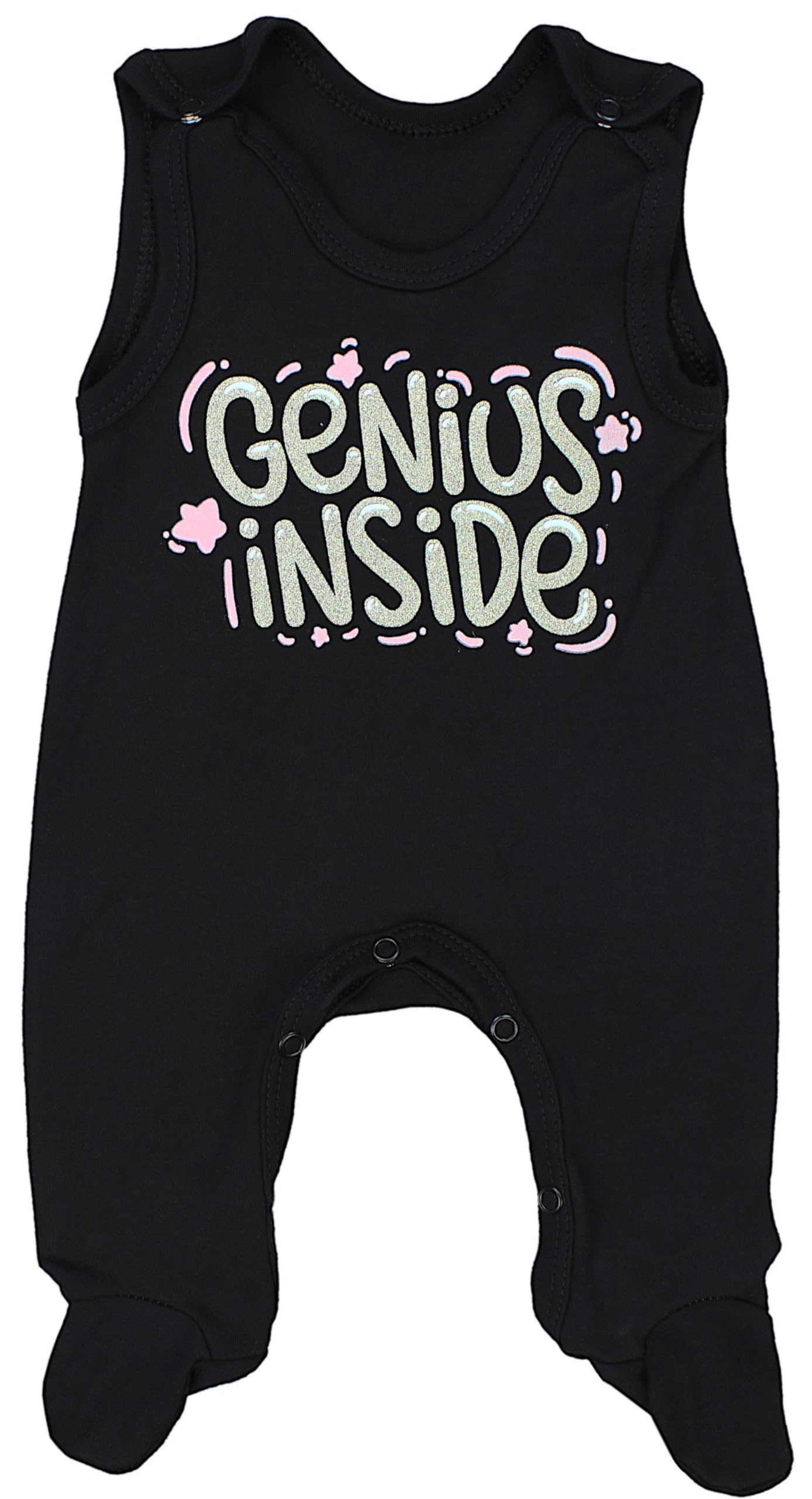 TupTam Baby Mädchen Strampler mit Aufdruck Spruch 3er Pack