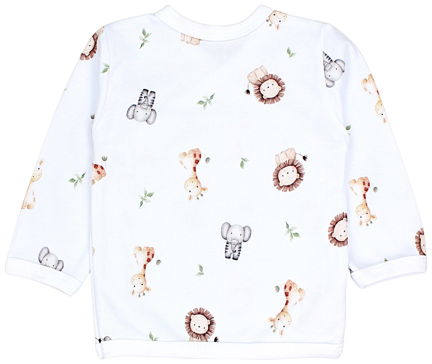 TupTam Baby Jungen Langarm Wickelshirt Baumwolle 5er Set