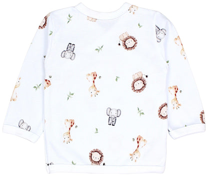 TupTam Baby Jungen Langarm Wickelshirt Baumwolle 5er Set