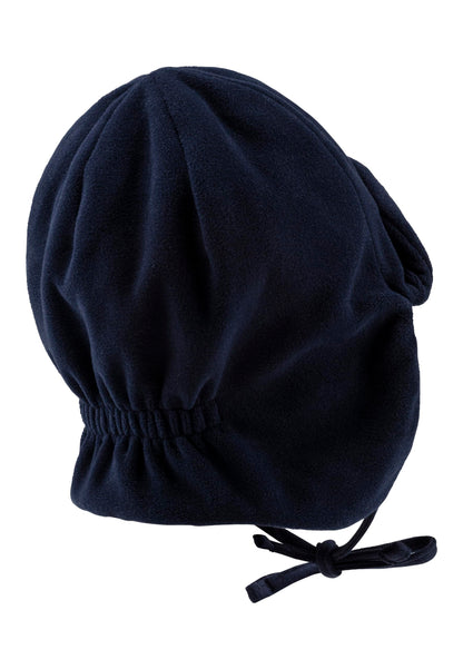 Sterntaler Aviator Hat with Ribbed Pattern - Subtle Striped 