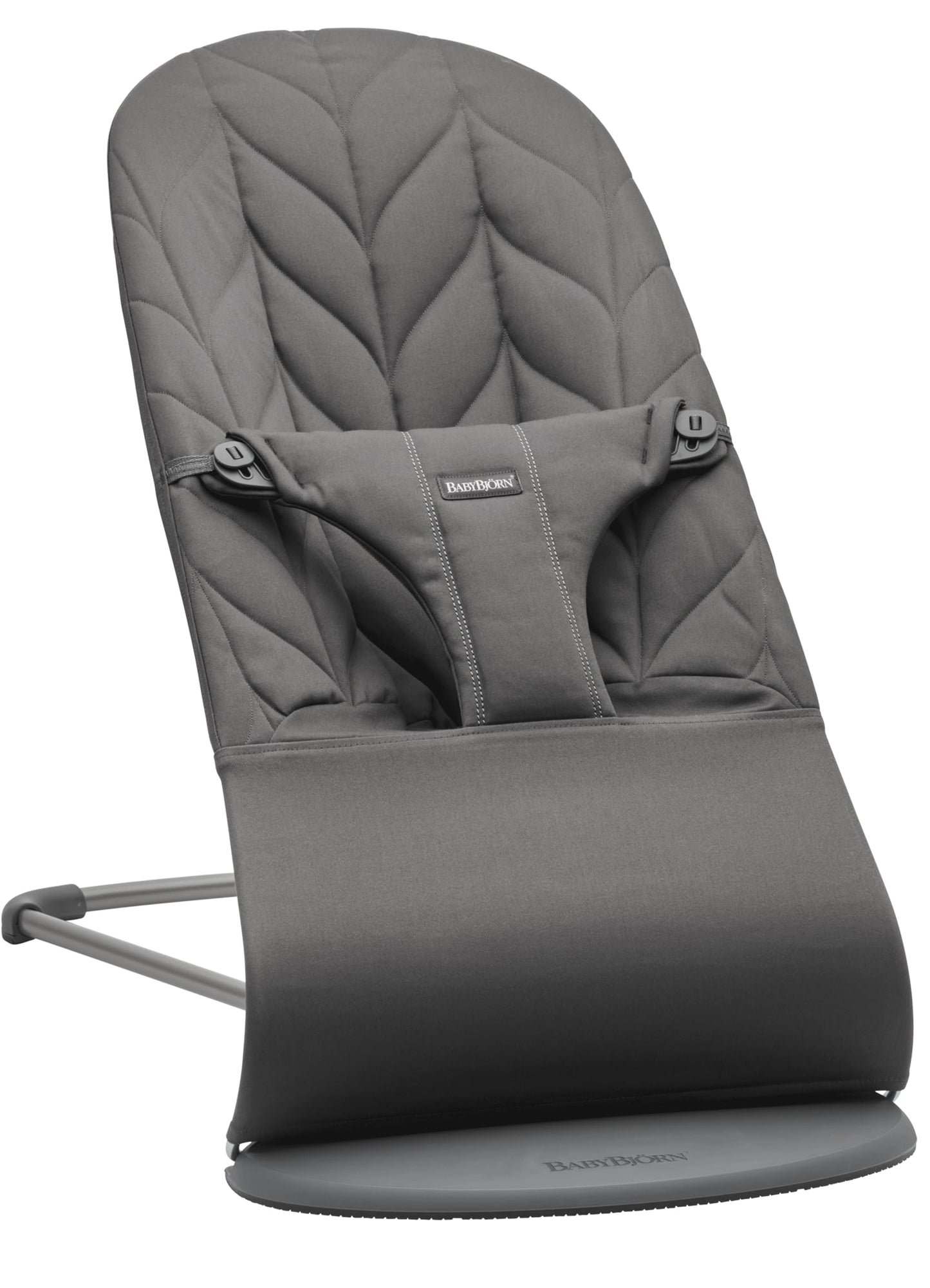 BabyBjörn Bliss Baby Bouncer, Woven, Classic Quilting, Sand Grey 