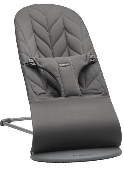BabyBjörn Bliss Baby Bouncer, Woven, Classic Quilting, Sand Grey 