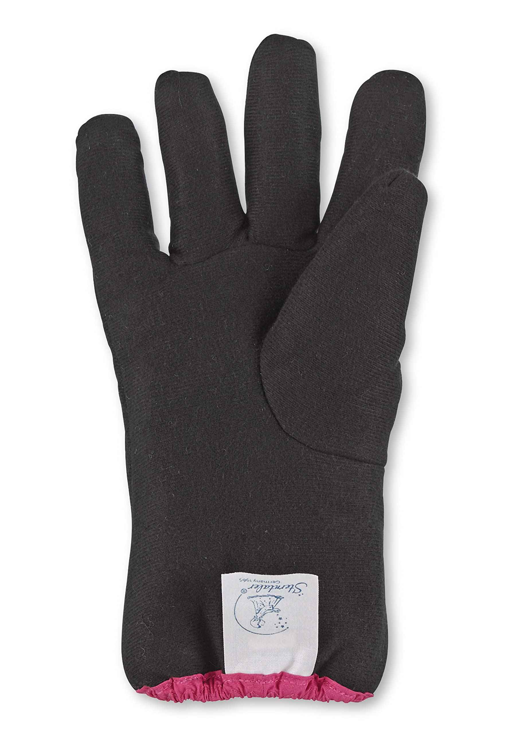 Sterntaler Baby Girls' Finger Gloves Grip Print