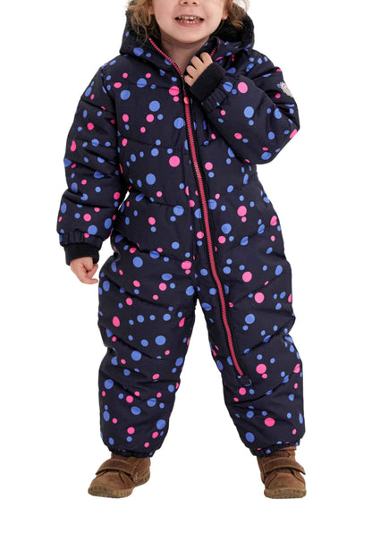 Killtec Unisex Children's Karter Mini Jumpsuit in Down Look with Hood