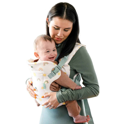 Infantino Flip Advanced 4-in-1 Babytrage, Ergonomisch, Umwandelbar, mit Blickrichtung Nach Innen und Außen, Vorne und Hinten Tragbar für Neugeborene bis Kleinkinder von 3,6-14,5 kg, Grau
