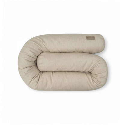 Bettschlange einsträngig Teddystoff Boucle – Schutz & Vielseitig